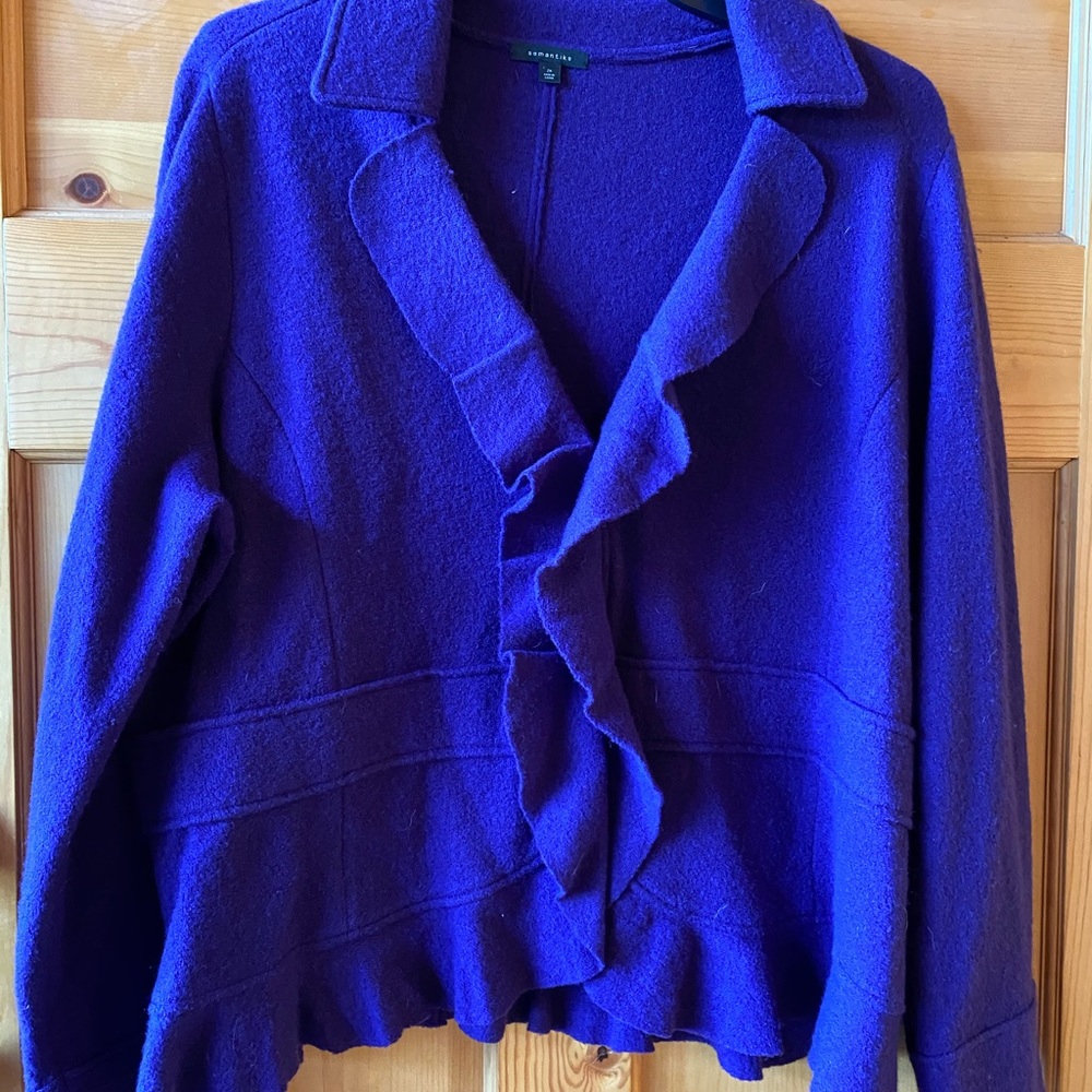 Wool jacket Semantiks size 2X